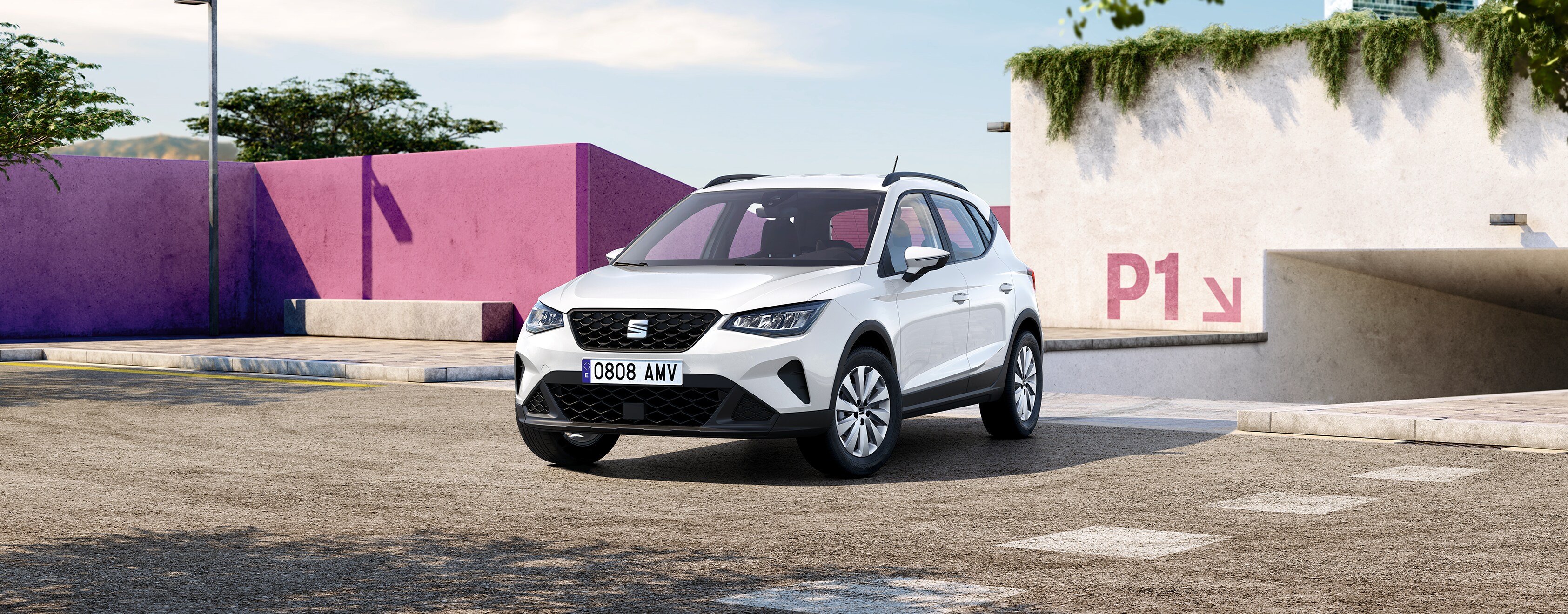 new SEAT Ateca from the rear